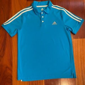 Adidas Big Boys Polo shirt. Size large
